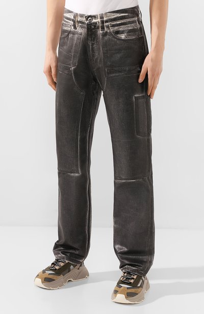 Хлопковые брюки HELMUT LANG, арт. K02DM201, фото 3