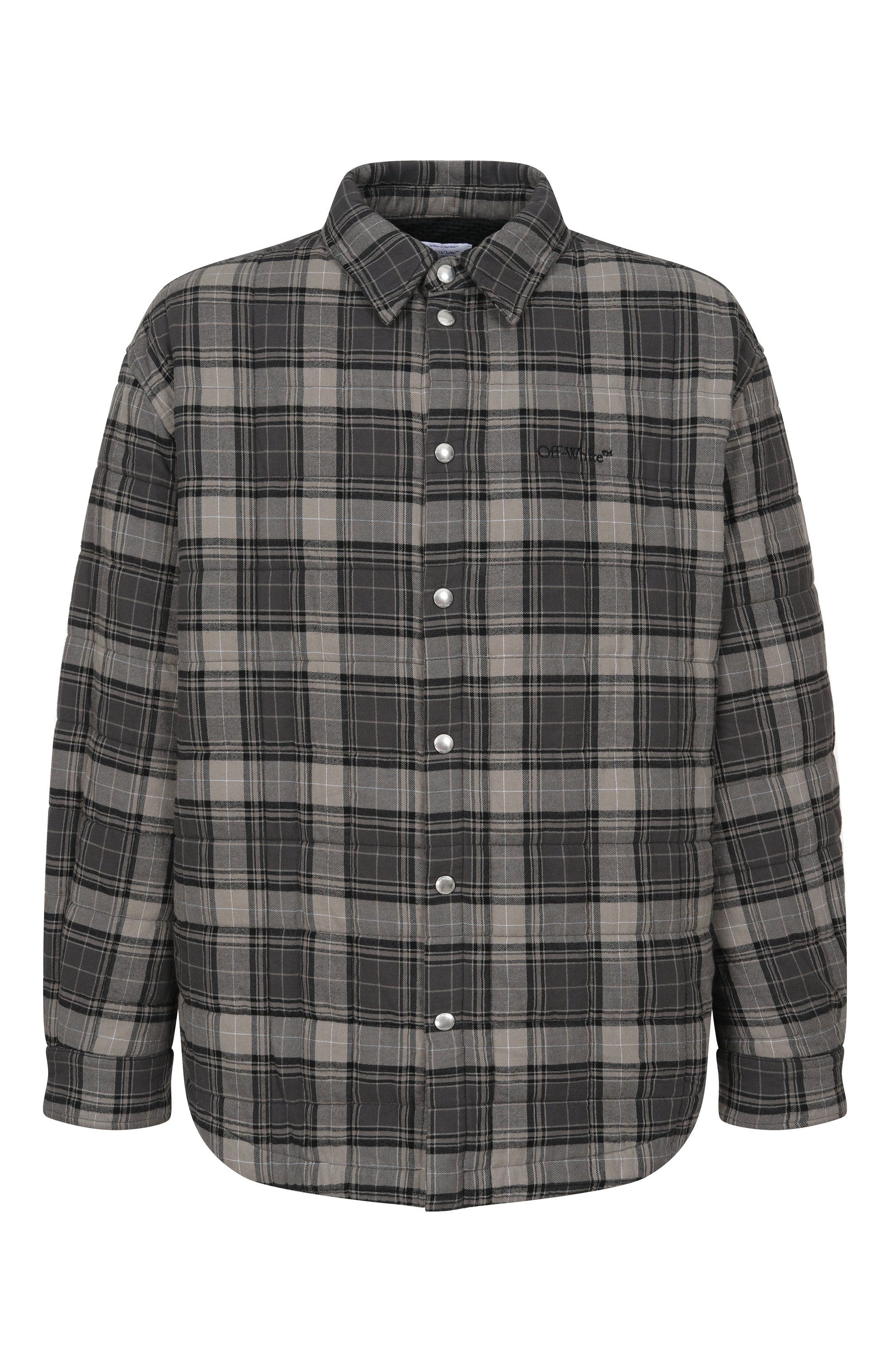 Утепленная куртка-рубашка OFF-WHITE, арт. 0MES01AF25FAB002, фото 1