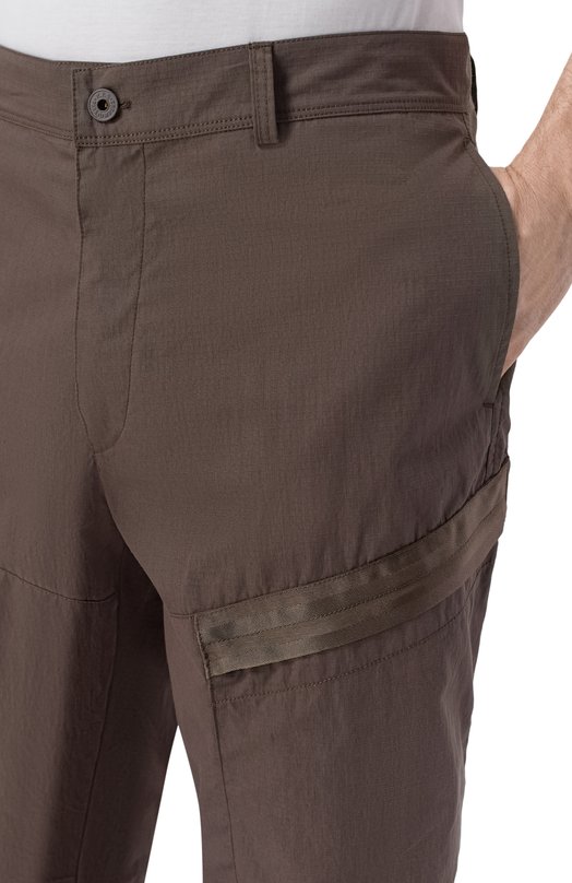 Хлопковые брюки-карго Parajumpers 26SM-PM PAR M05 Коричневый  26SM-PM PAR M05 Фото 5