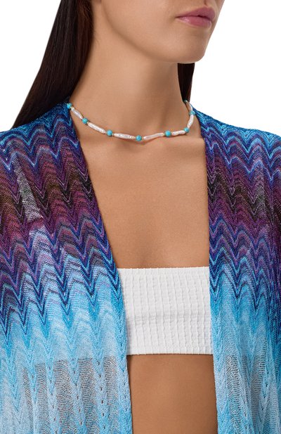 Туника из вискозы MISSONI разноцветного цвета по цене 121500 руб., арт. MS25SQ1R/BR012U, фото 5 Туника из вискозы MISSONI, арт. MS25SQ1R/BR012U, фото 5