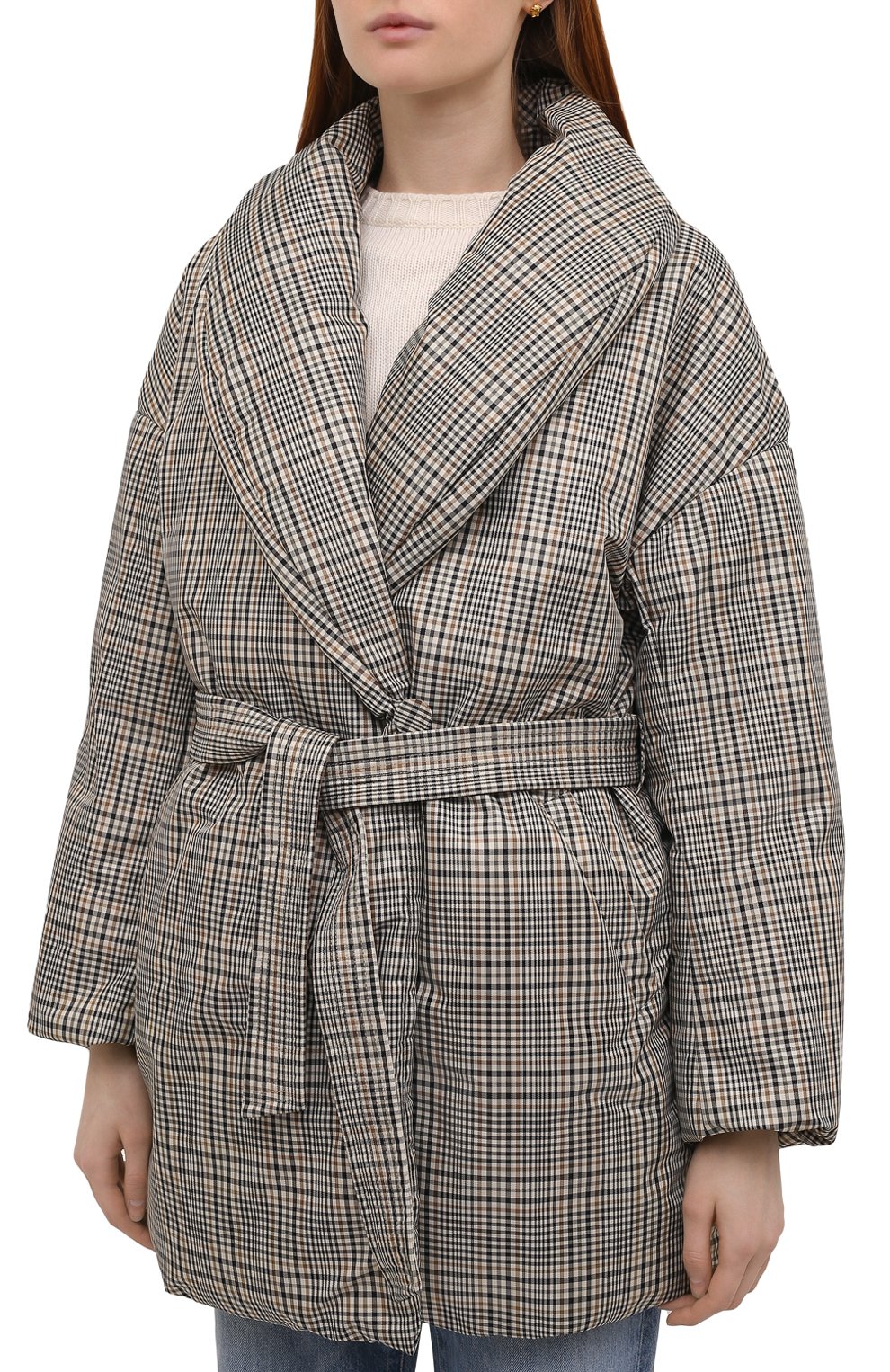 Пуховая куртка MACKAGE серого цвета по цене 110500 руб., арт. LE0NIE-PL, фото 3 Пуховая куртка MACKAGE, арт. LE0NIE-PL, фото 3