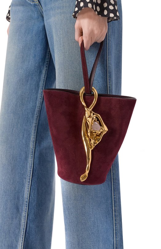 Сумка Eden Chloé CH26SS720R30 Бордовый  CH26SS720R30 Фото 2