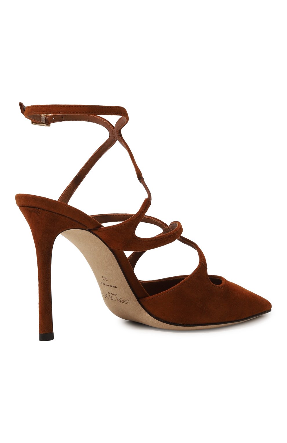 Замшевые туфли azia 95 JIMMY CHOO, арт. AZIA PUMP 95/SUE, фото 5