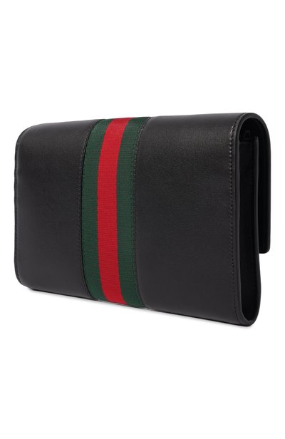 Сумка horsebit GUCCI черного цвета по цене 257500 руб., арт. 867120/AAG0Q, фото 4 Сумка horsebit GUCCI, арт. 867120/AAG0Q, фото 4