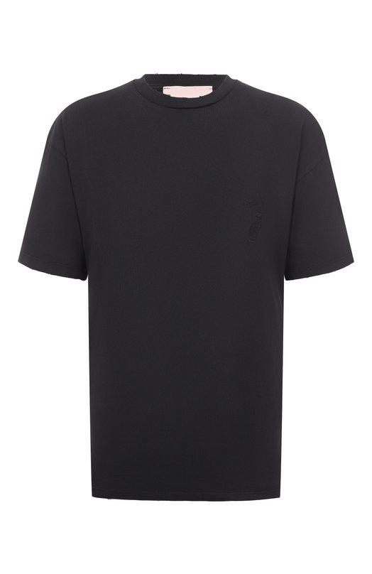 Хлопковая футболка An Other Date F50DMATH088 Чёрный F50DMATH088