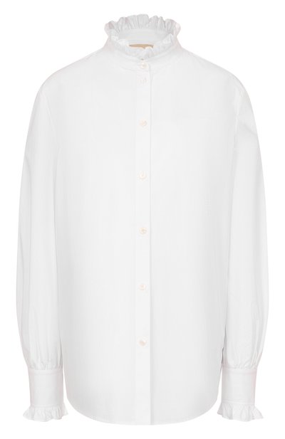 Женская хлопковая рубашка VALENTINO, арт. 7B3AB7R5/5A6