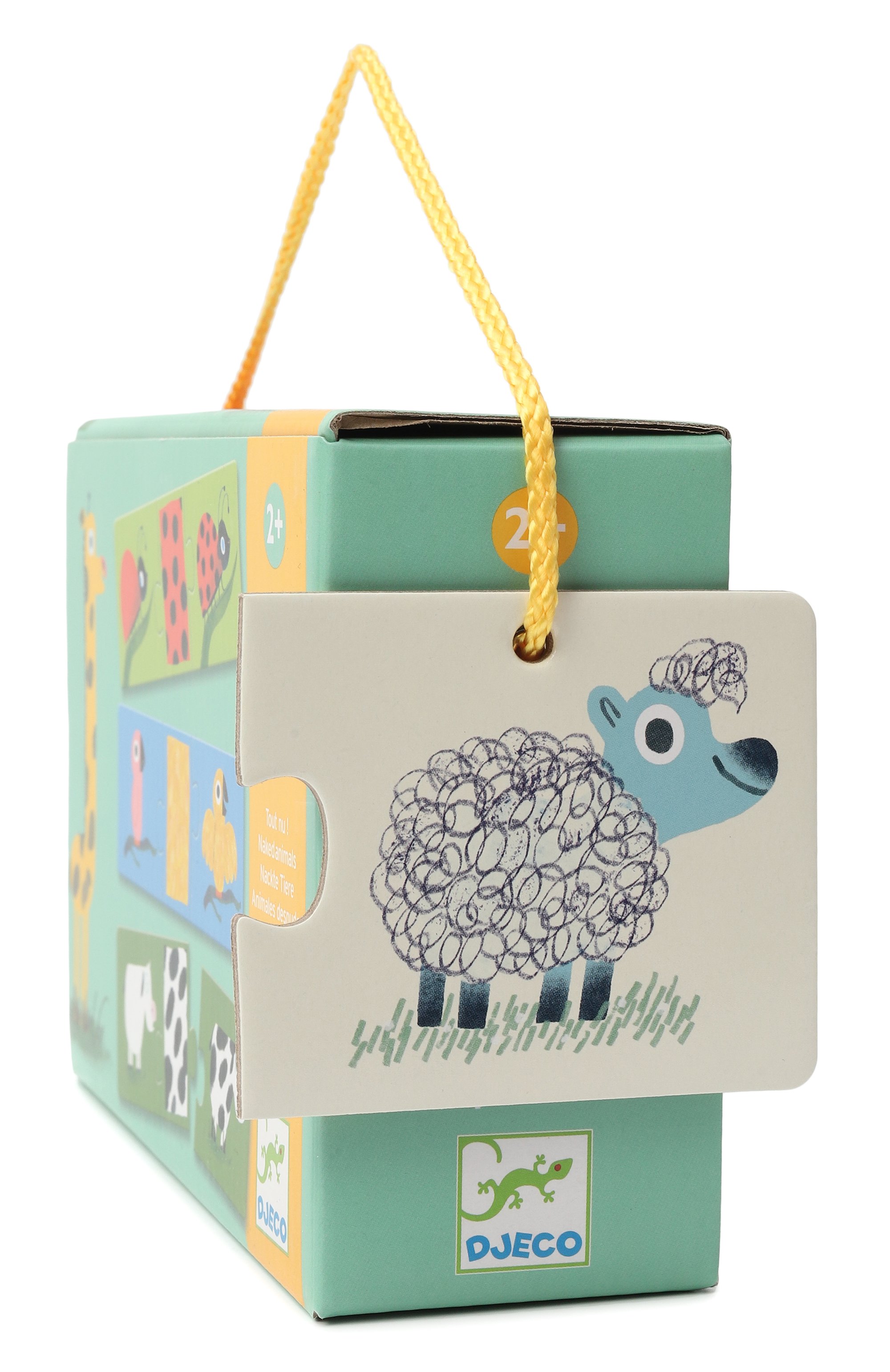 Пазл-трио одень животных DJECO разноцветного цвета по цене 1520 руб., арт. DJ08186, фото 3 Пазл-трио одень животных DJECO, арт. DJ08186, фото 3