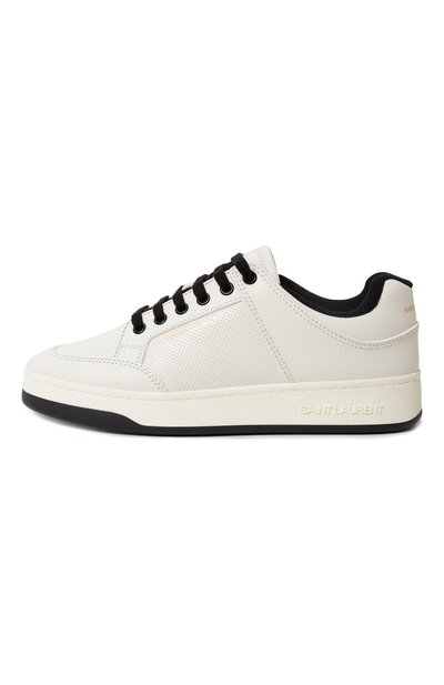 Кожаные кеды sl/61 SAINT LAURENT, арт. 713602/AAAWR, фото 4