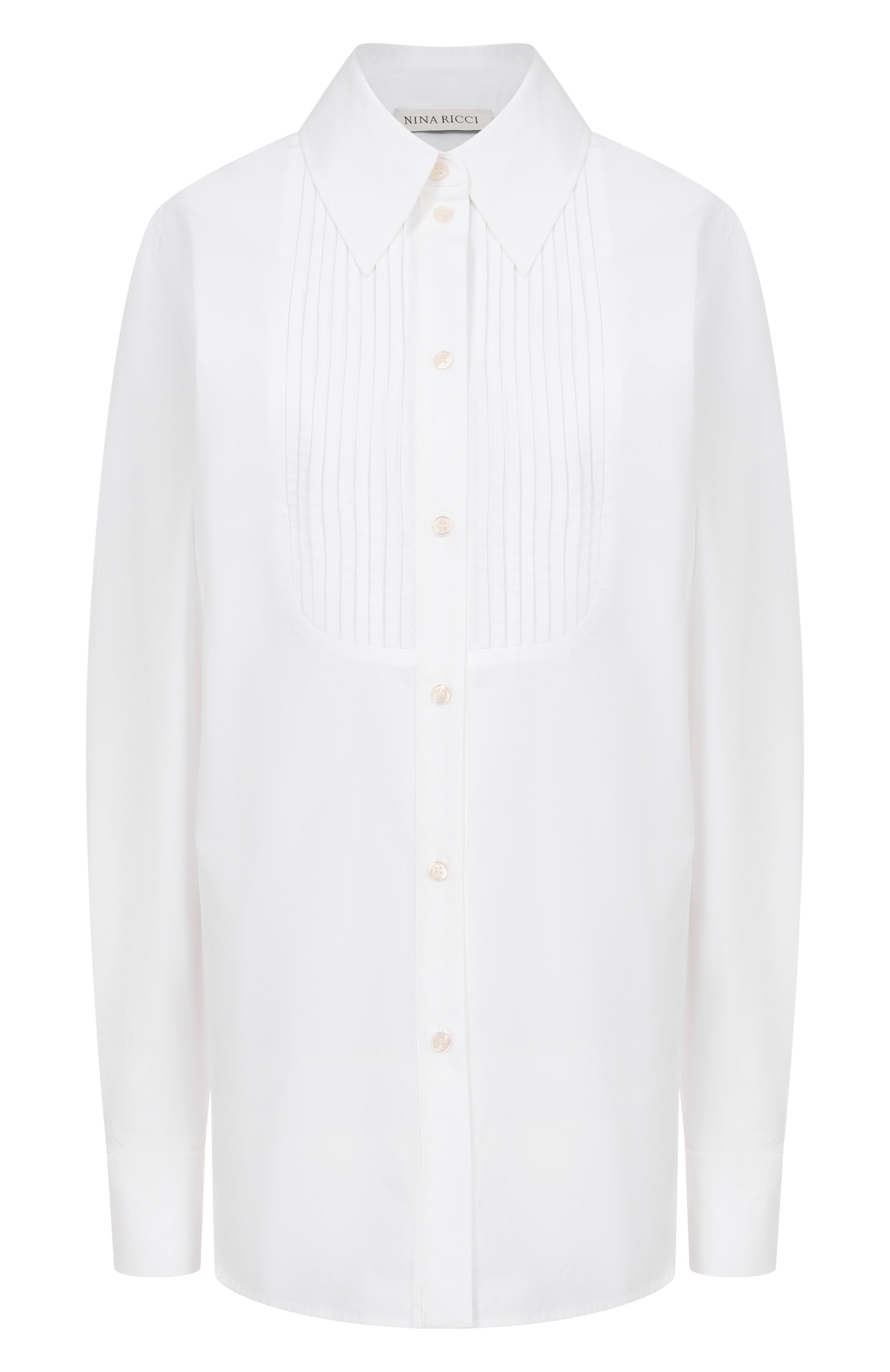 Хлопковая рубашка NINA RICCI, арт. 25ACT0033/C01077, фото 1