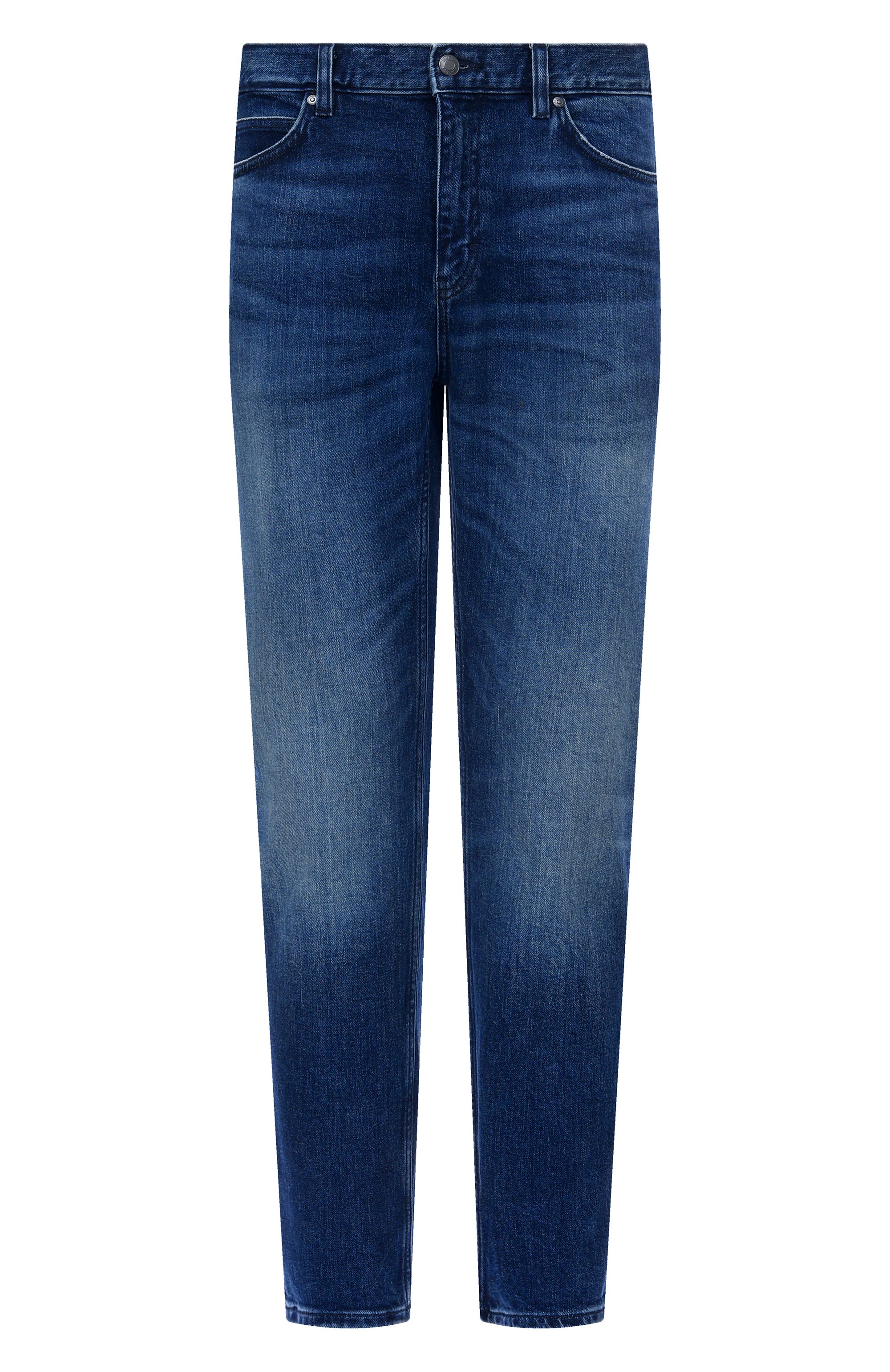 Джинсы hugo 708 HUGO темно-синего цвета по цене 16500 руб., арт. 50542689, фото 1 Джинсы hugo 708 HUGO, арт. 50542689, фото 1