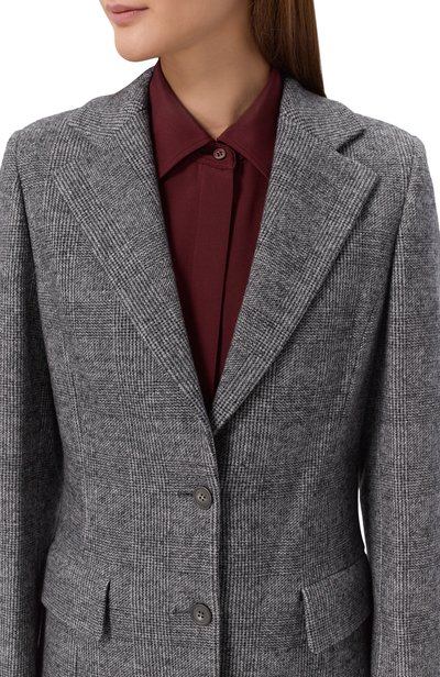Жакет из кашемира и шерсти MVST, арт. M26.1MW.JA10.1/F196 MICR0 PATTERN JERSEY, фото 5