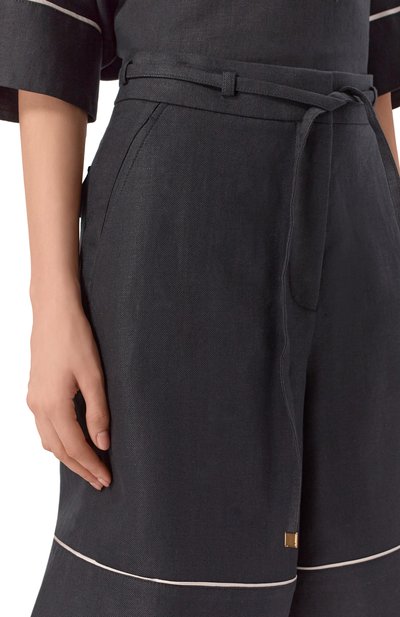 Льняные шорты AGNONA, арт. T81102E/U3034E, фото 5