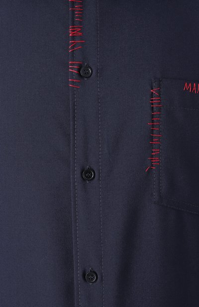 Шерстяная рубашка MARNI, арт. CUMU0278QS/TW839, фото 5