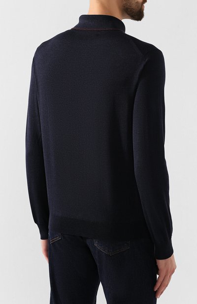 Шерстяное поло ZEGNA, арт. UTG00/132, фото 4