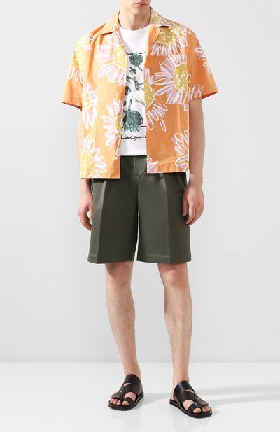 Хлопковые шорты JACQUEMUS, арт. 205PA07/02570, фото 2