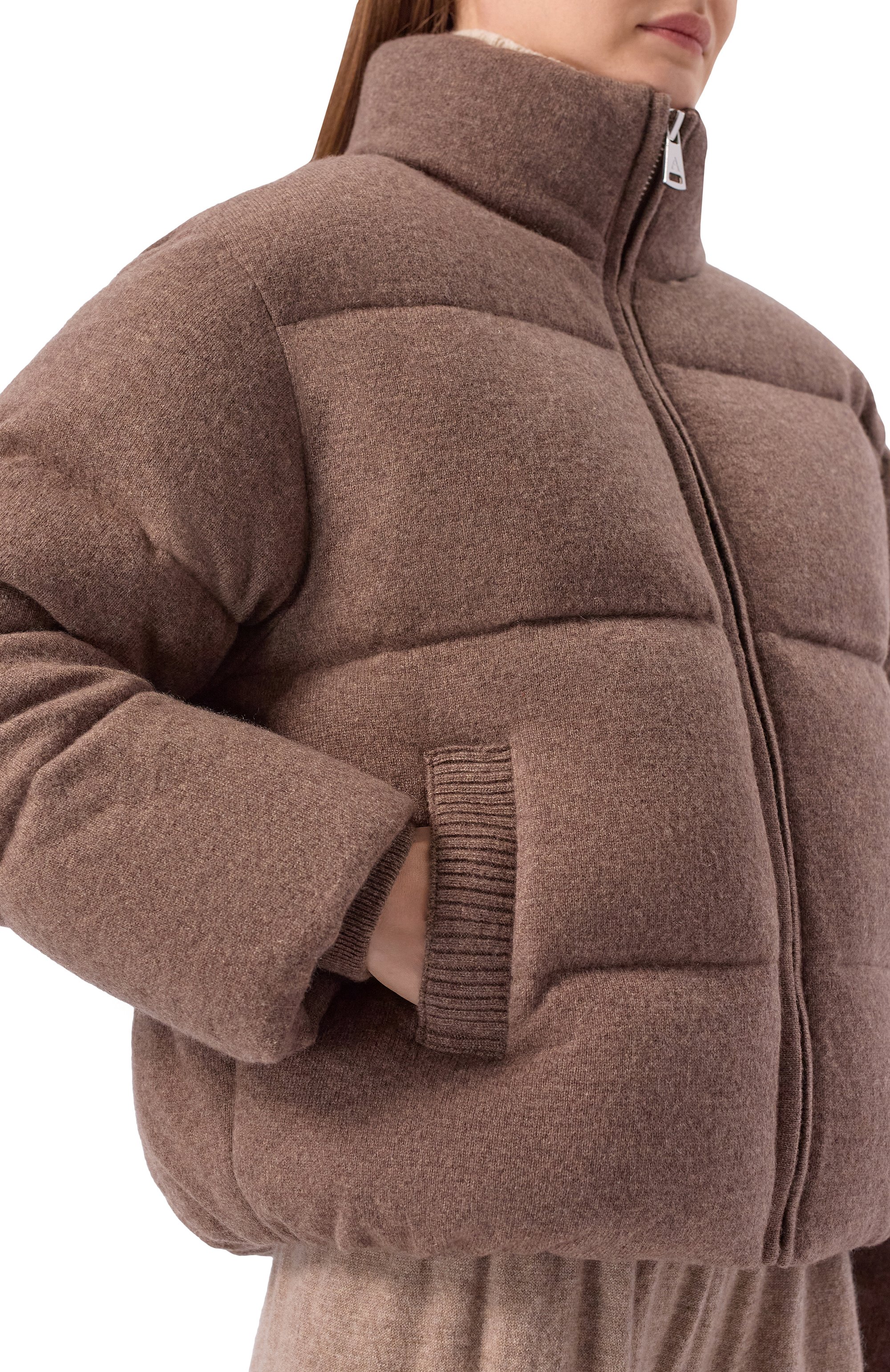 Кашемировый пуховик ADDICTED, арт. MK116-1, фото 5