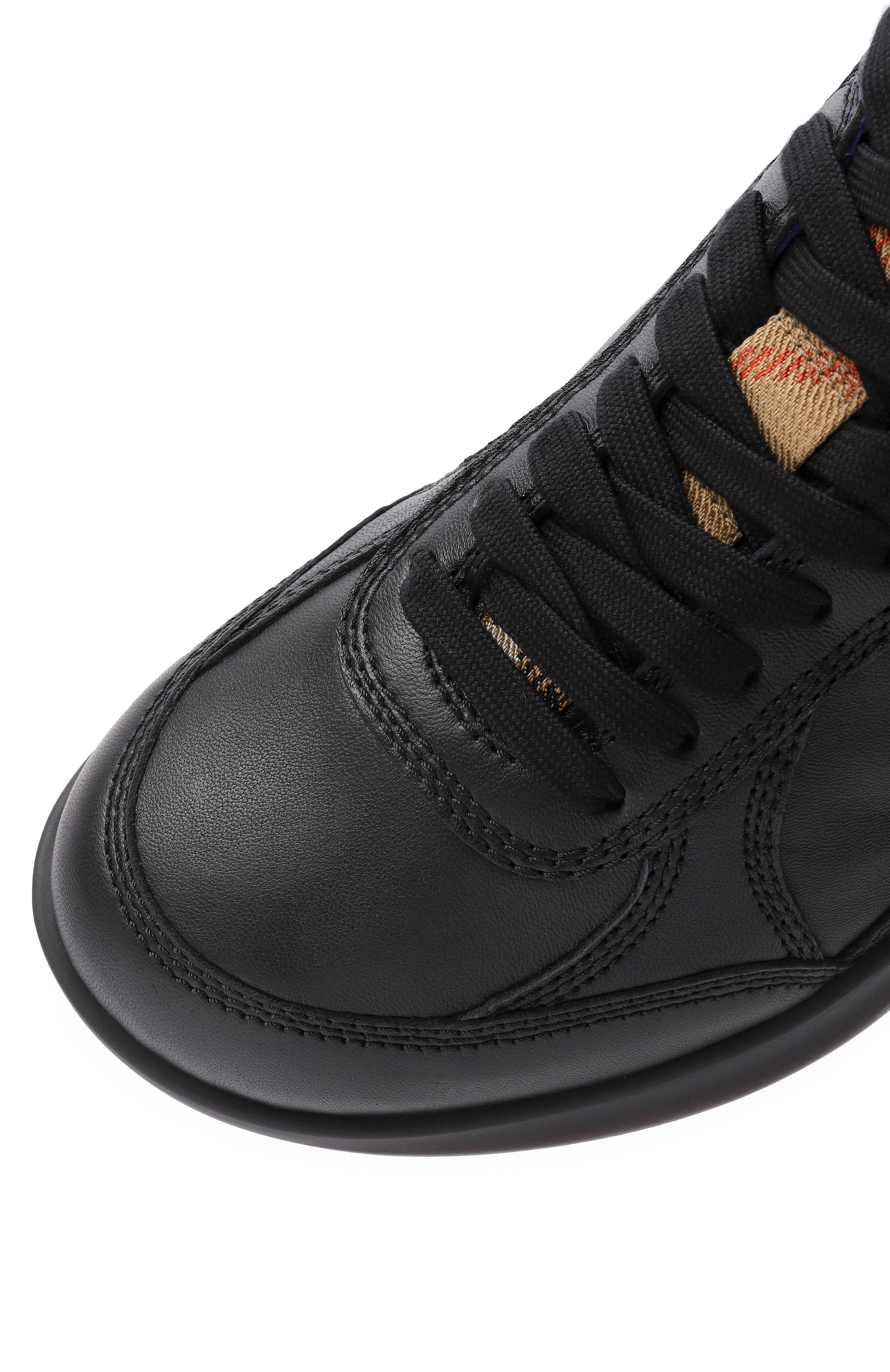 Кожаные кроссовки matrix BURBERRY, арт. 8109135, фото 7