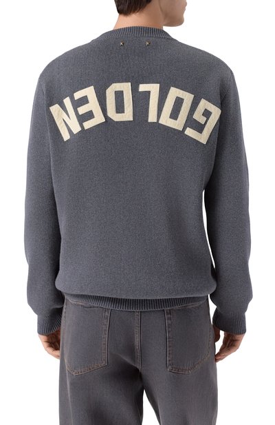 Хлопковый джемпер GOLDEN GOOSE DELUXE BRAND, арт. GMP00841.P000662, фото 4