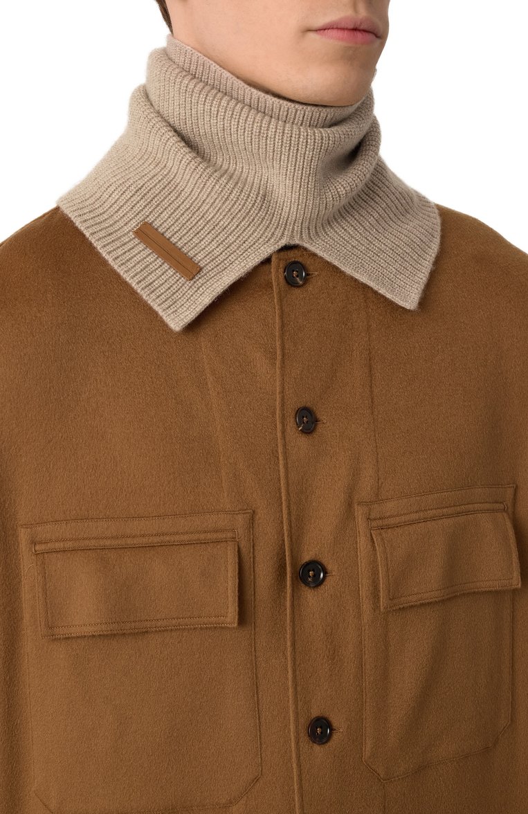 Кашемировый шарф-снуд ZEGNA, арт. NEK/UEAT12A8, фото 1