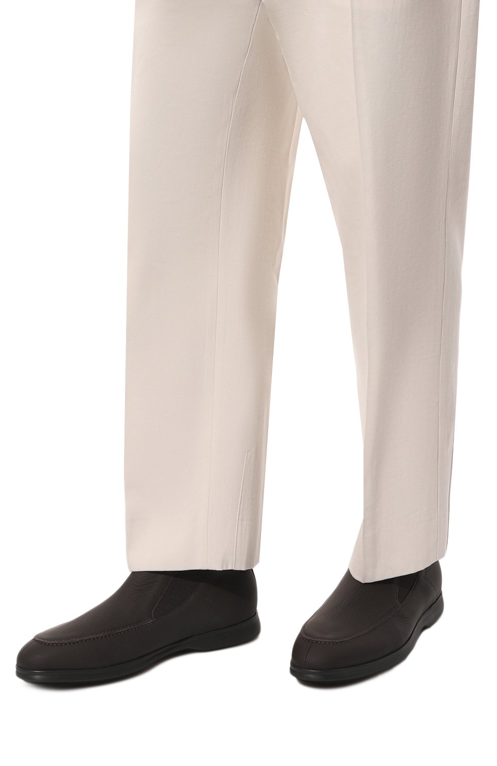 Кожаные ботинки ZILLI, арт. H0024AM1948VRUL02, фото 3