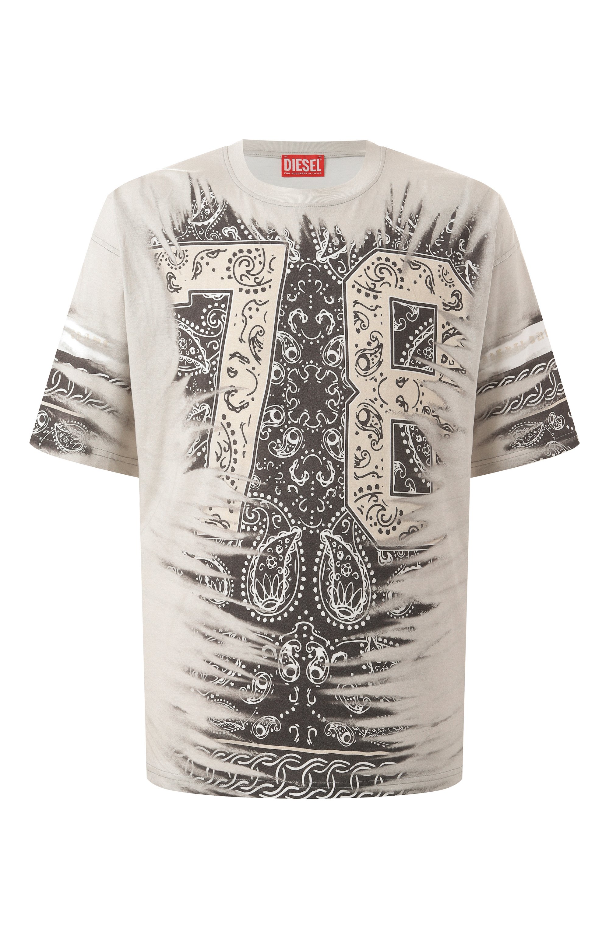 Хлопковая футболка DIESEL, арт. A19649/0HGBZ, фото 1