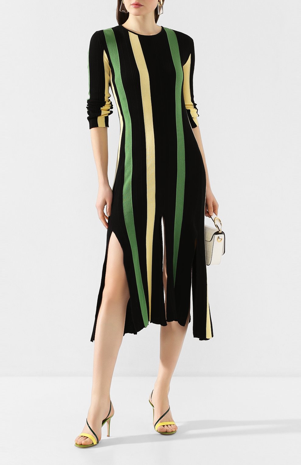 Кожаные босоножки manhattan GIANVITO ROSSI, арт. G30192.85RIC.VERYLEM, фото 2