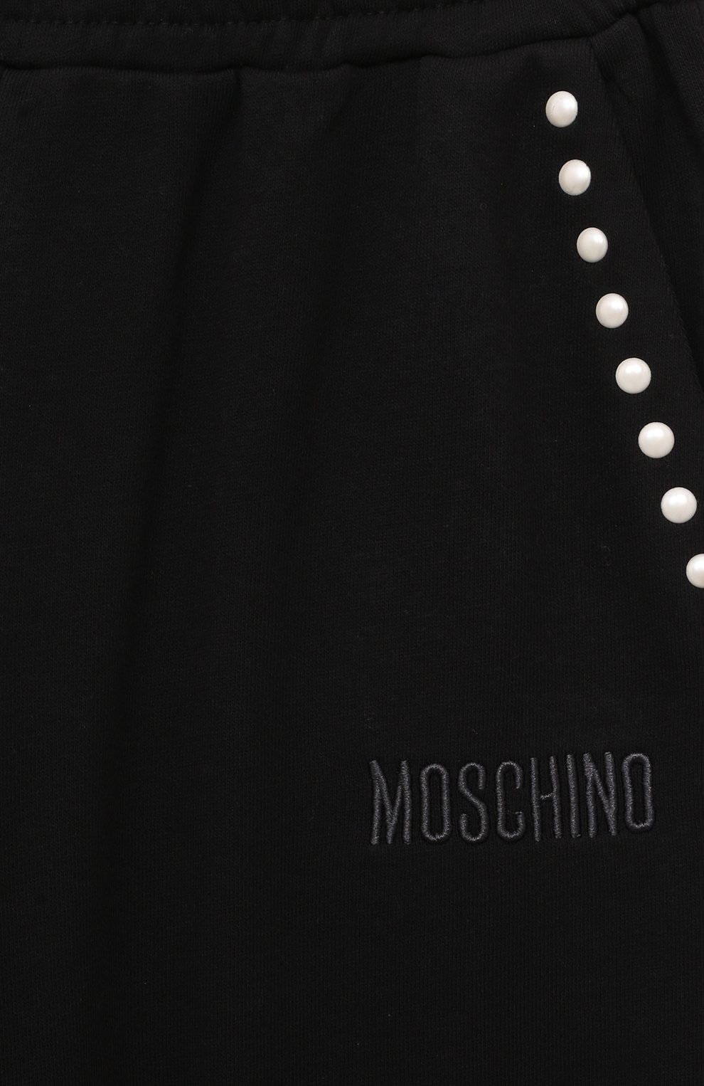 Хлопковые джоггеры MOSCHINO, арт. HDP06A/LCA23/10-14, фото 3