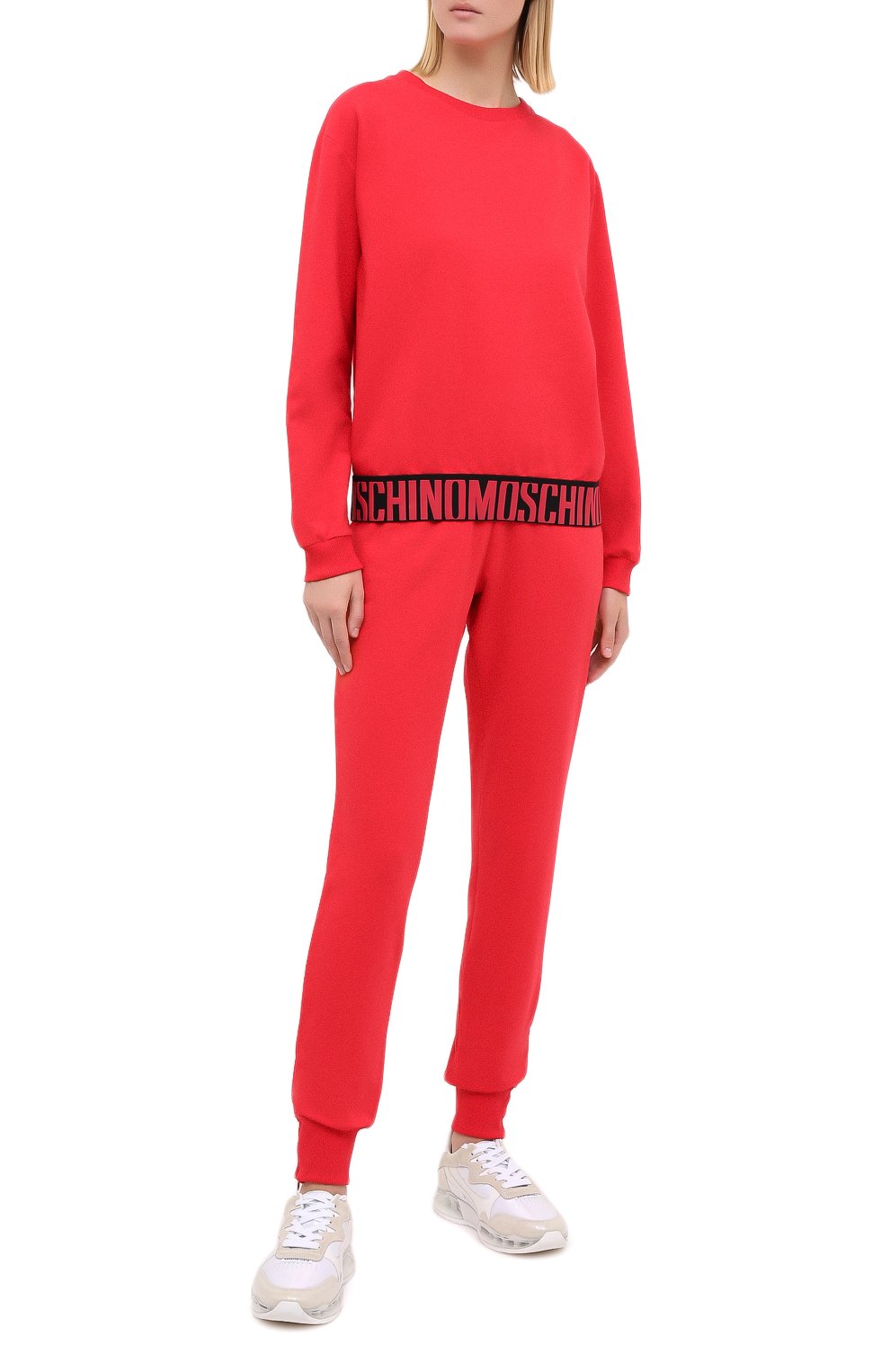Хлопковые джоггеры MOSCHINO, арт. A4337/9029, фото 2