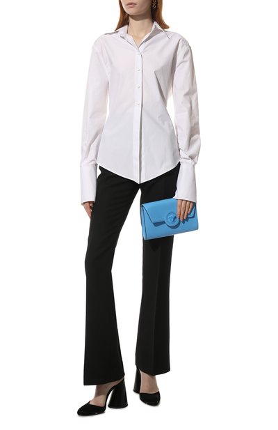 Кожаный кошелек на цепочке la medusa VERSACE, арт. 1000814/DVIT2T, фото 3