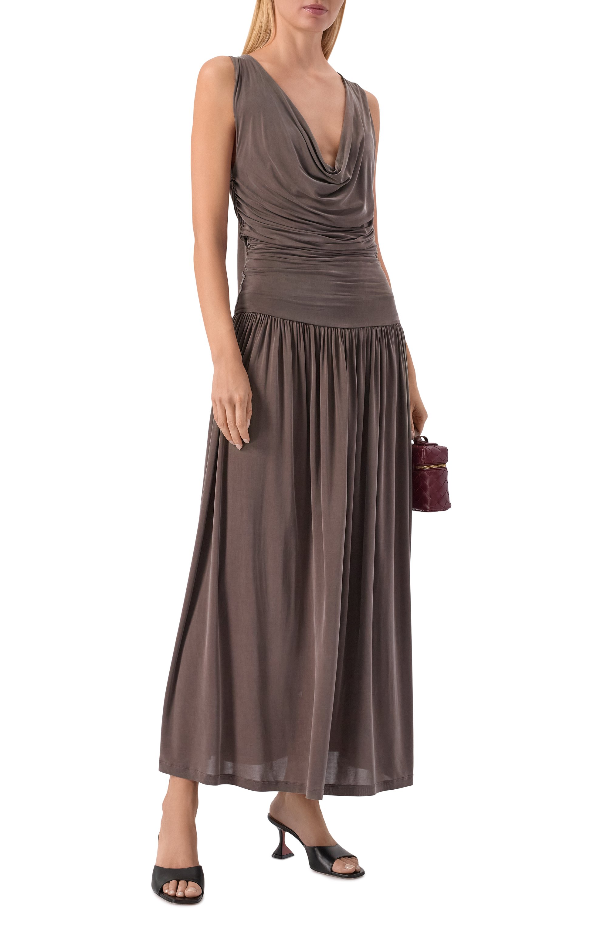 Кожаные мюли lupita 70 AMINA MUADDI, арт. LUPITA SLIPPER 70/NAPPA, фото 3