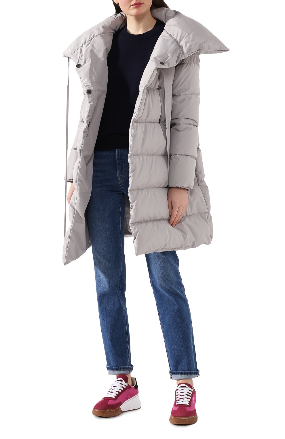 Шерстяной пуловер ACNE STUDIOS темно-синего цвета по цене 39050 руб., арт. C60016/W, фото 2 Шерстяной пуловер ACNE STUDIOS, арт. C60016/W, фото 2