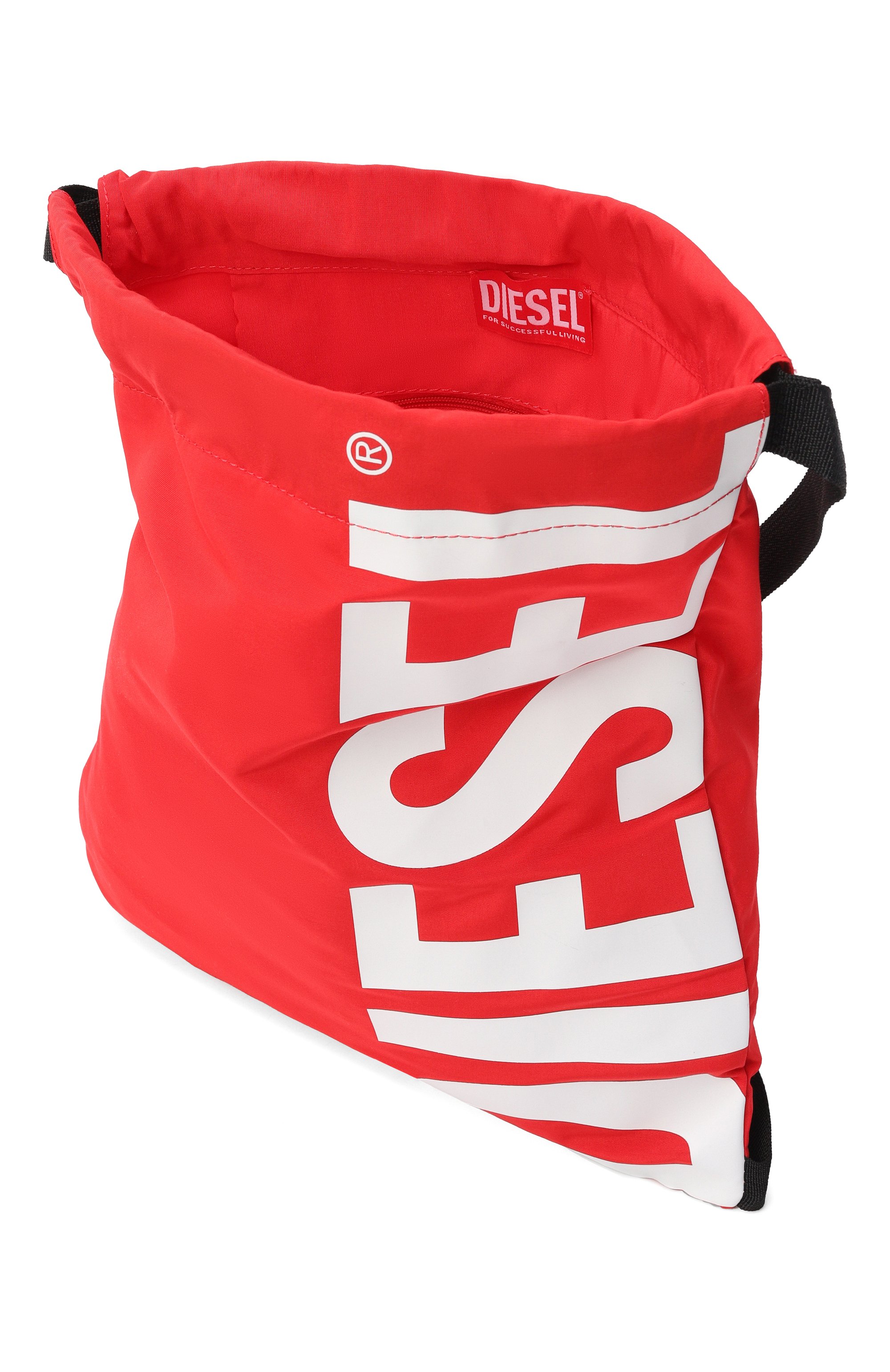 Сумка-рюкзак DIESEL красного цвета по цене 8470 руб., арт. J02763/KXBTJ, фото 3 Сумка-рюкзак DIESEL, арт. J02763/KXBTJ, фото 3