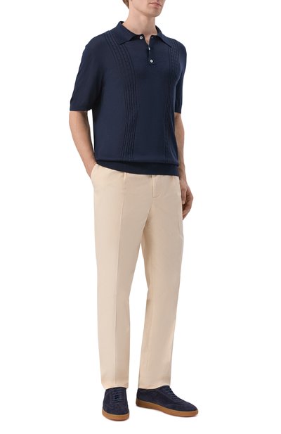 Шелковое поло KITON, арт. UMK0852, фото 2