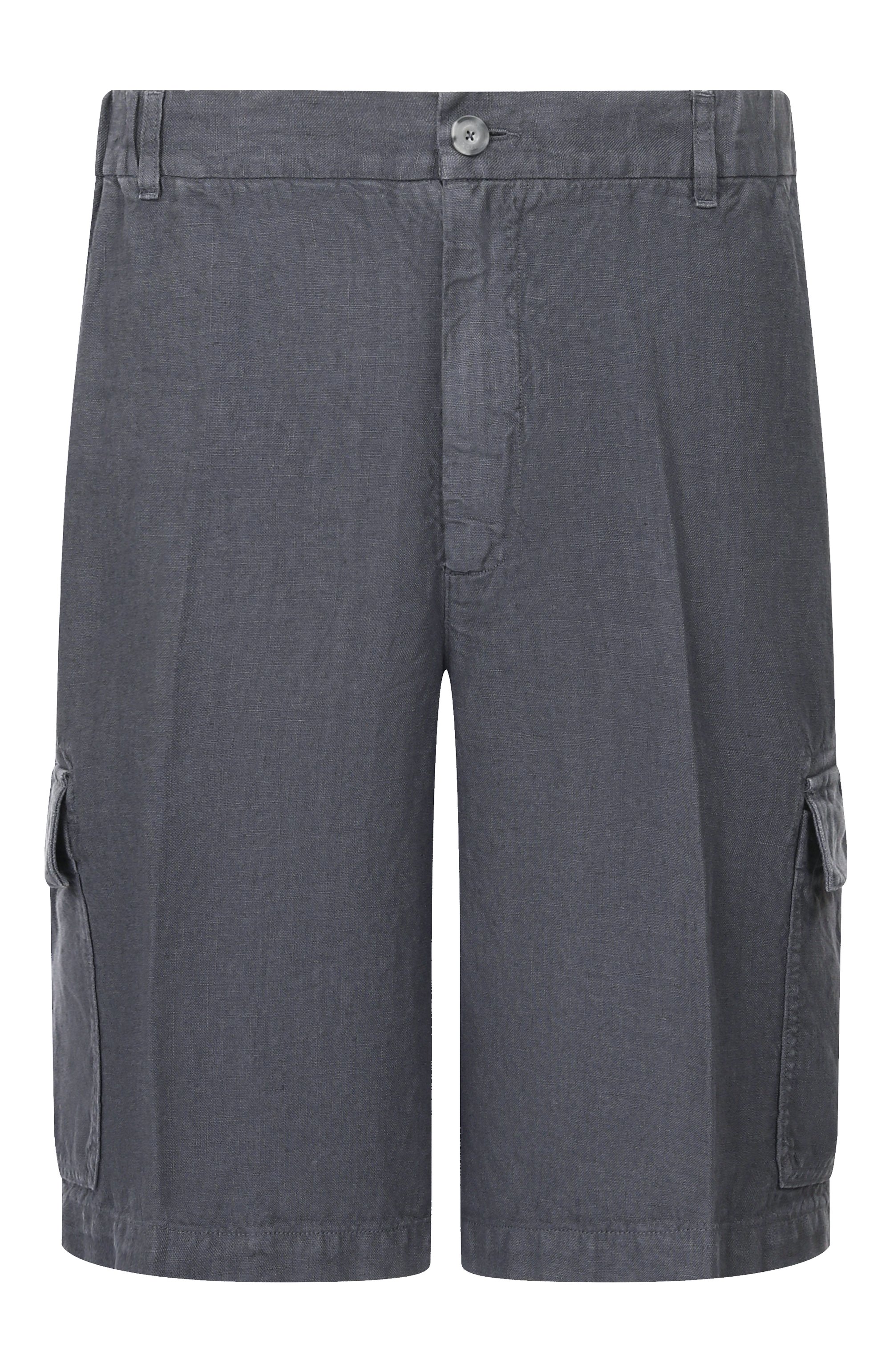 Льняные шорты 120% LINO, арт. 33ALIM29D4/0476/000, фото 1