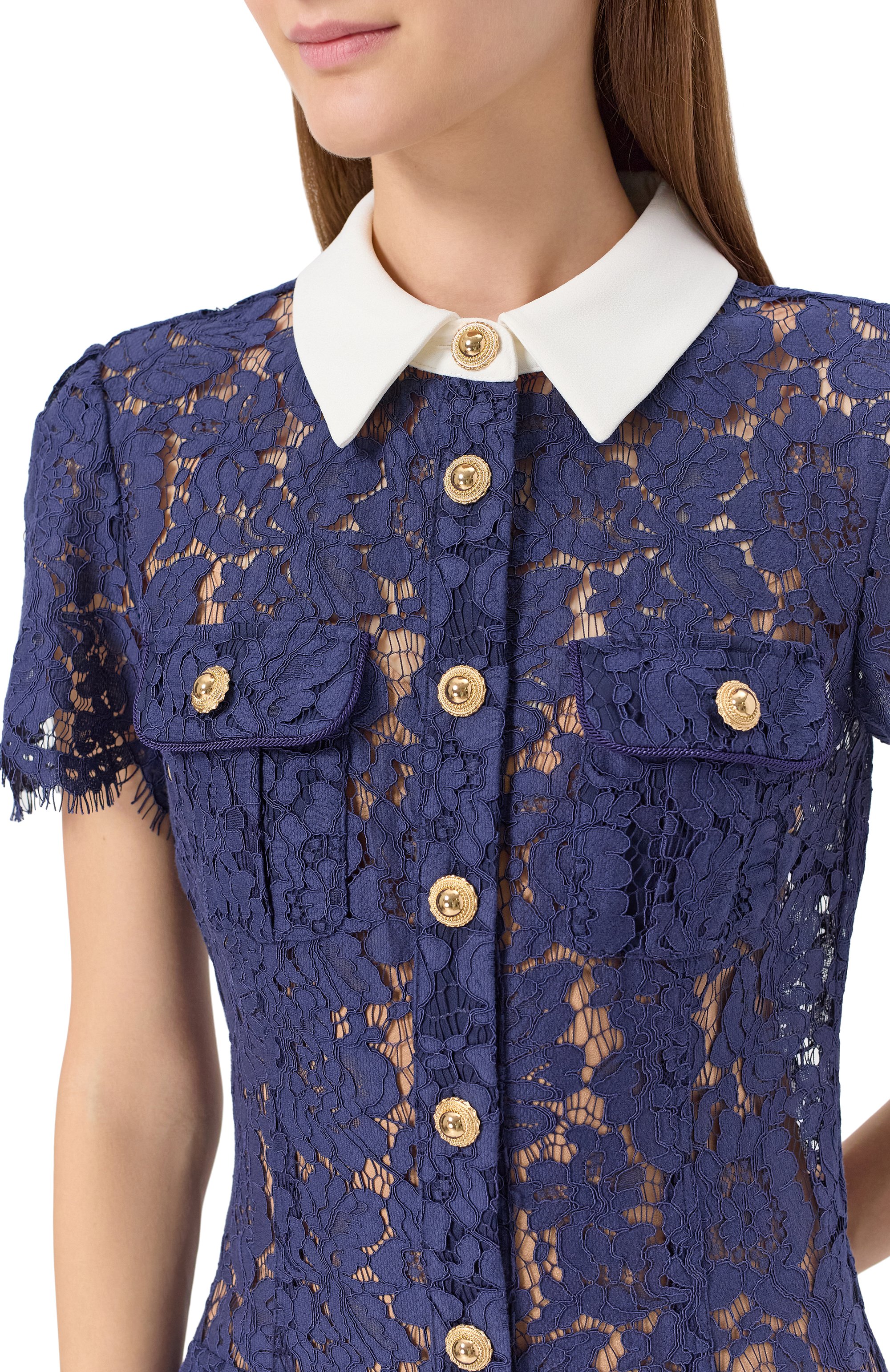 Платье SELF-PORTRAIT, арт. PF25020MBL, фото 5