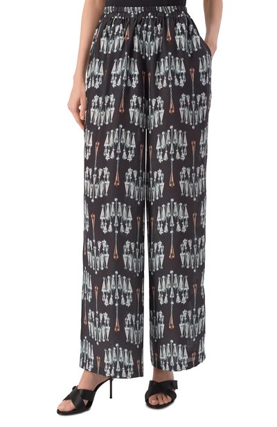 Шелковые брюки AKHMADULLINA, арт. 1226.3B602/S713.3, фото 3