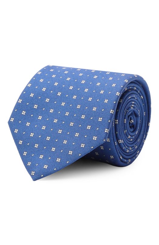 Шелковый галстук Canali 18/HS04582 Синий 18/HS04582