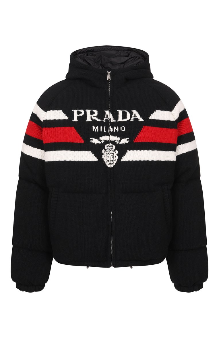 Пуховик из шерсти и кашемира PRADA, арт. SGC017-10PA-F0002, фото 1