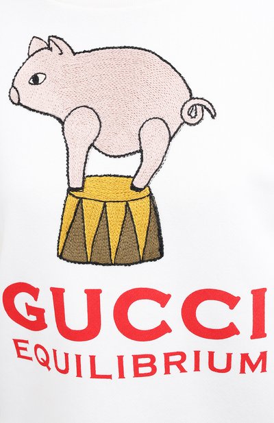 Хлопковый свитшот GUCCI, арт. 623450/XJCRW, фото 5