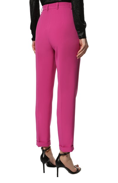 Брюки из вискозы SEVEN LAB фуксия цвета по цене 16800 руб., арт. PB fuchsia, фото 4 Брюки из вискозы SEVEN LAB, арт. PB fuchsia, фото 4