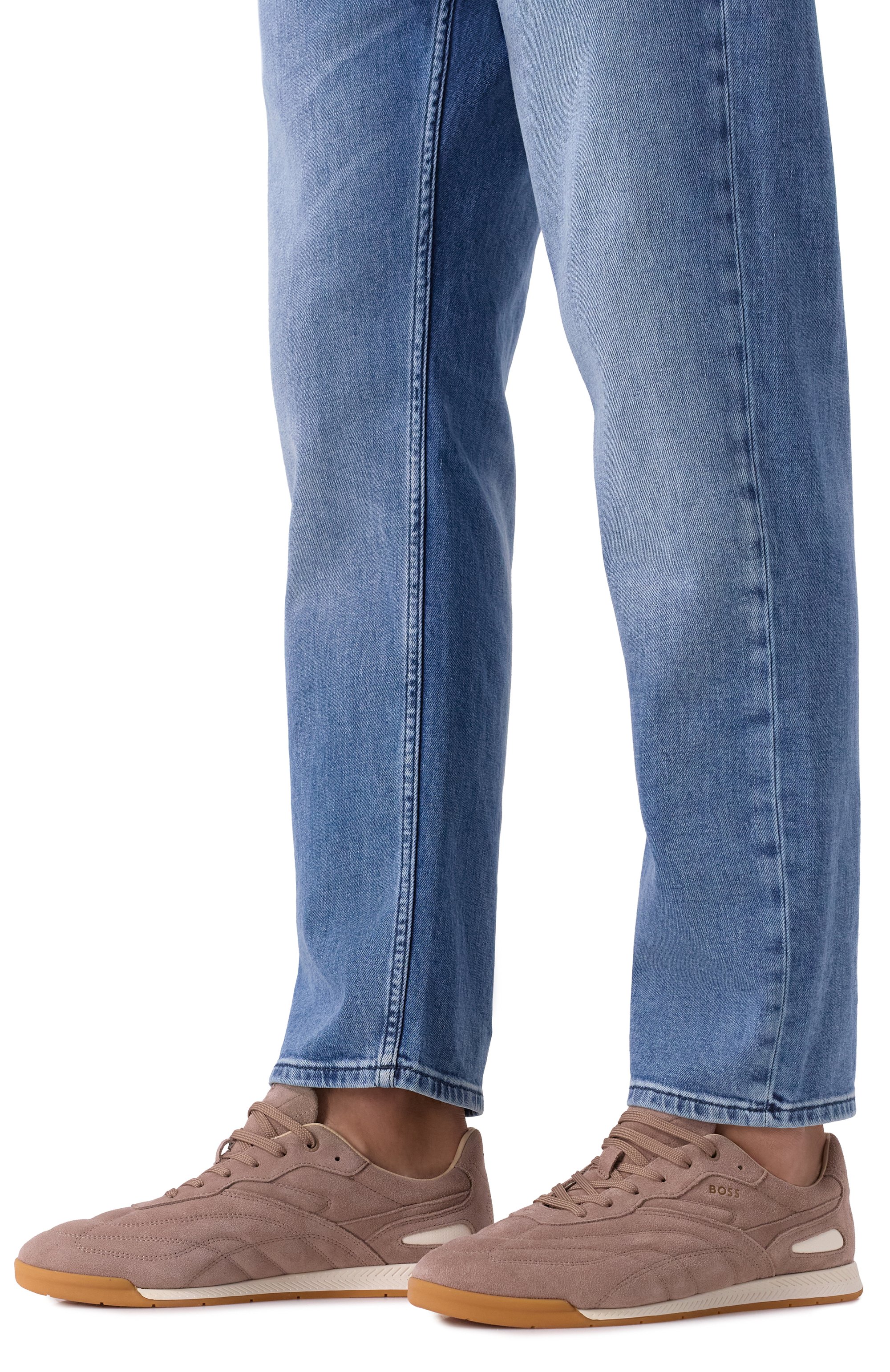 Замшевые кроссовки titanium BOSS, арт. 50536523, фото 3