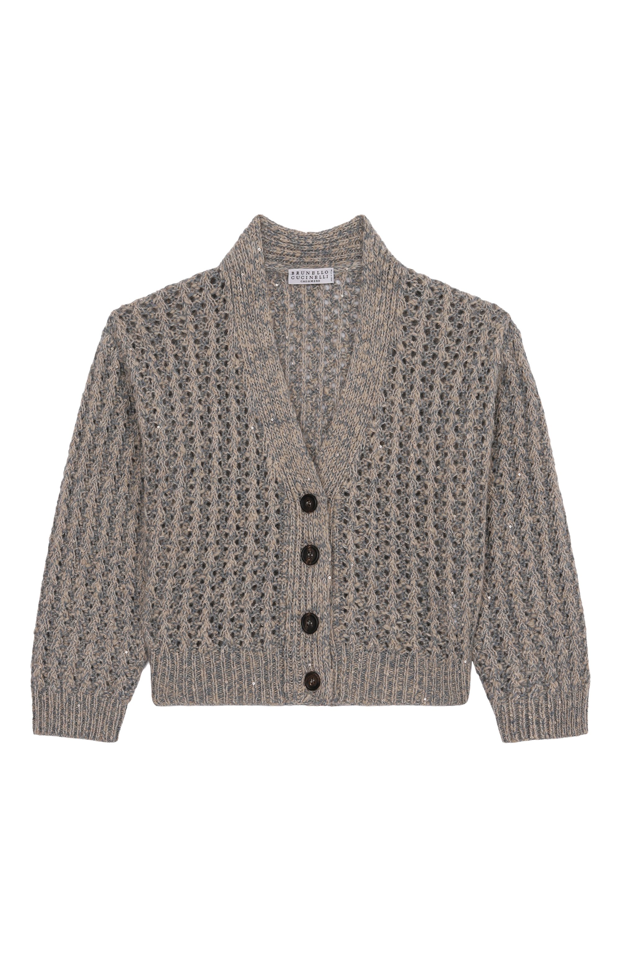 Кардиган из шерсти и кашемира BRUNELLO CUCINELLI, арт. BGMM52606A, фото 1