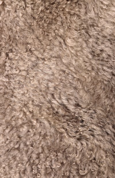 Шерстяной воротник YVES SALOMON светло-бежевого цвета по цене 49950 руб., арт. 26WAA619XXMAAG, фото 3 Шерстяной воротник YVES SALOMON, арт. 26WAA619XXMAAG, фото 3