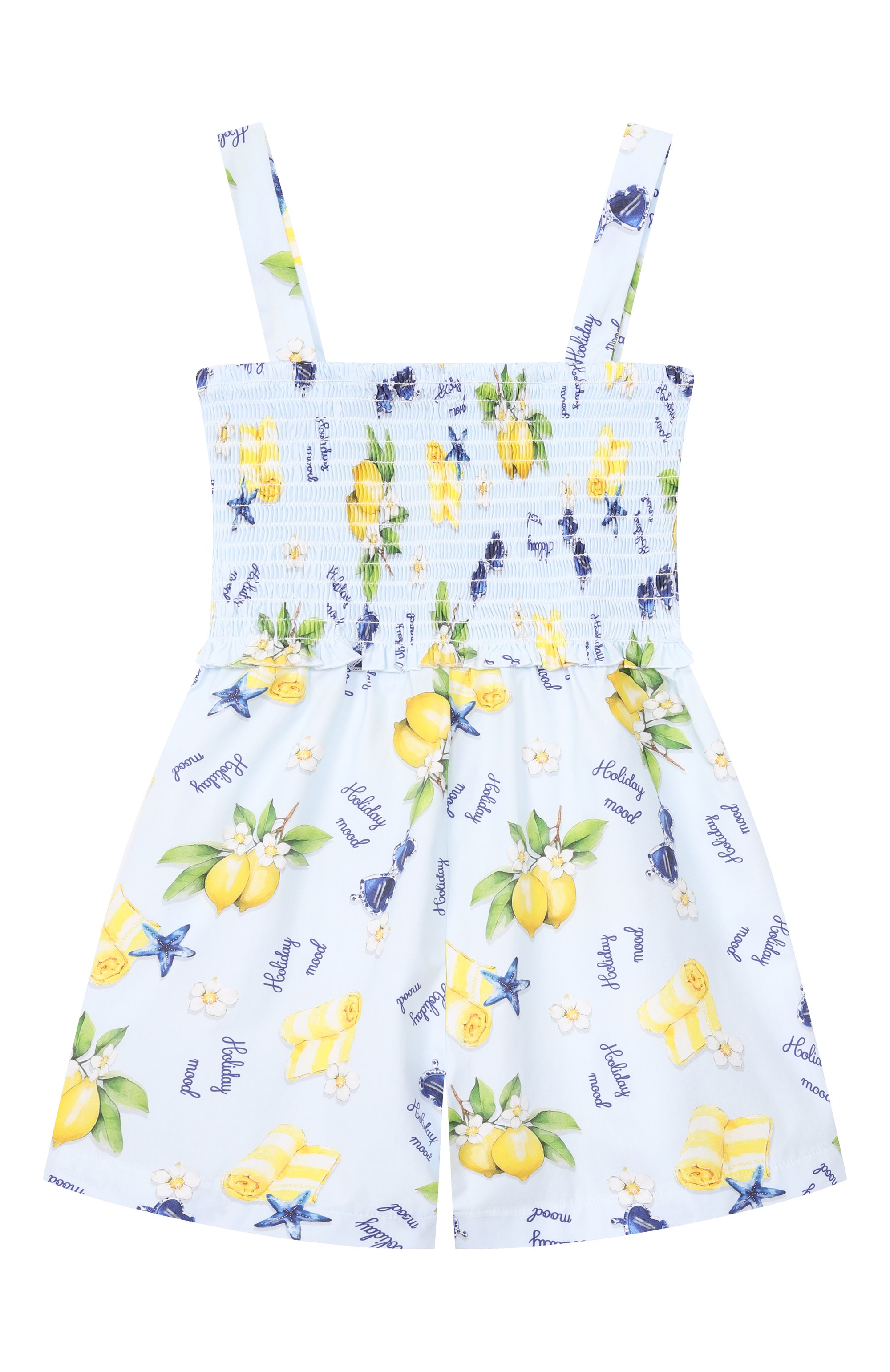 Хлопковый комбинезон MONNALISA, арт. 11G201, фото 2