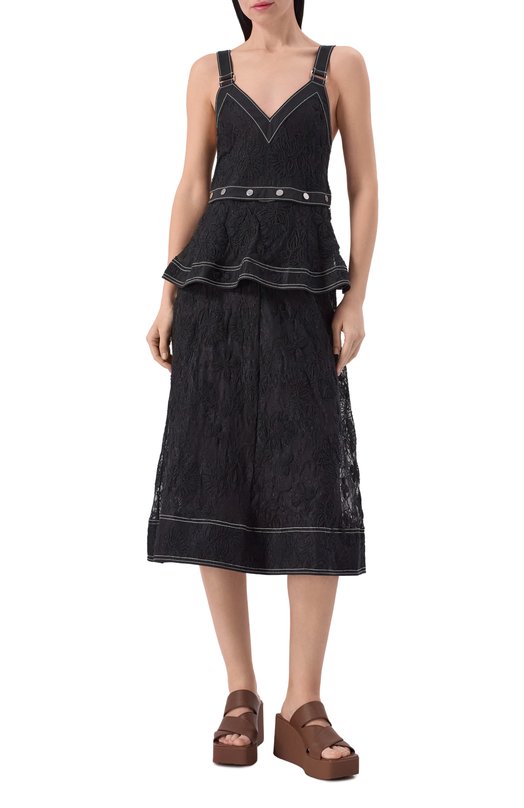 Кожаные сабо K10_Block Vic Matie 1K5450D_K10C070338 Коричневый  1K5450D_K10C070338 Фото 3