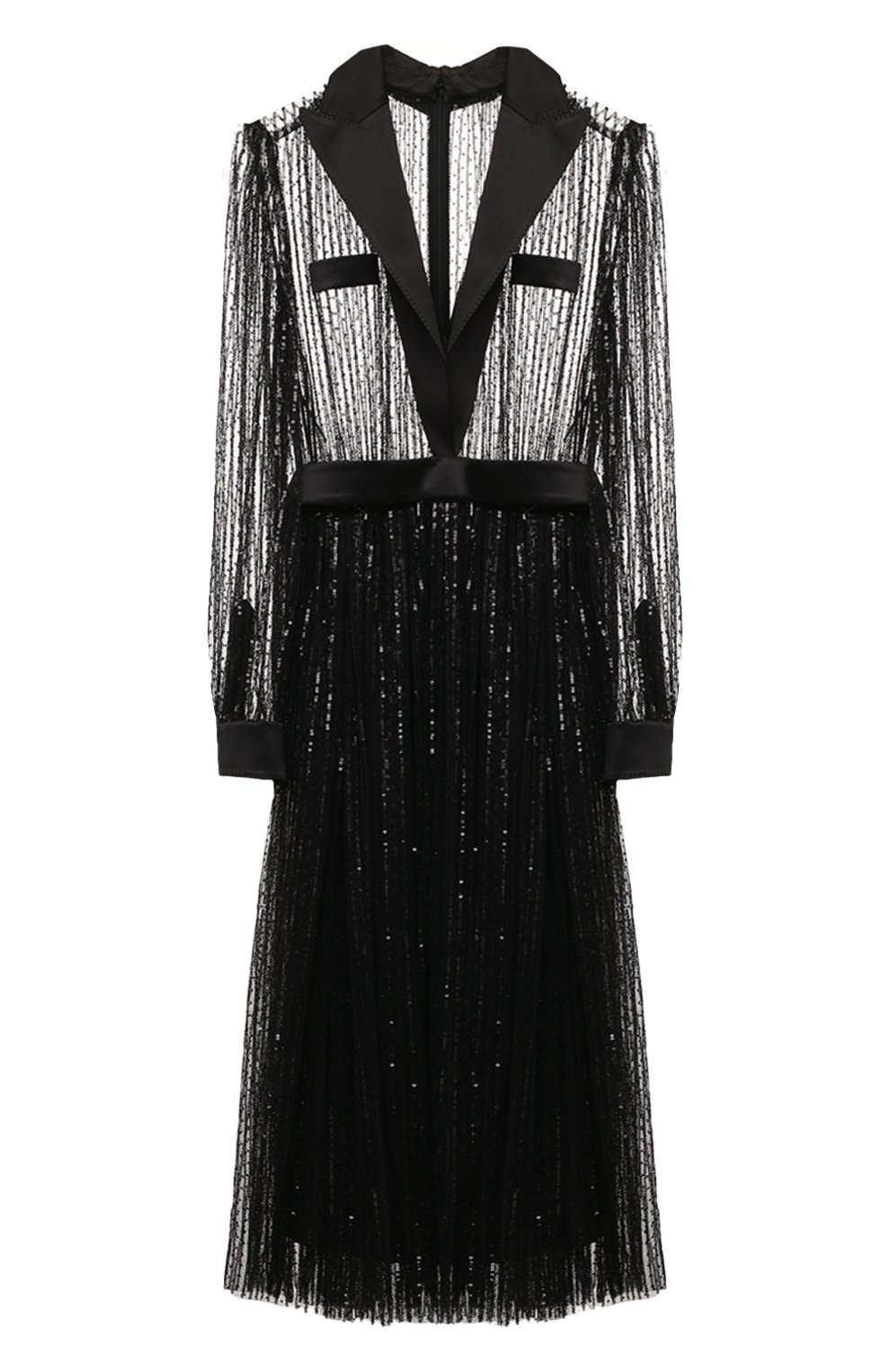 Платье с отделкой п�айетками DOLCE & GABBANA, арт. F6J0KT/ILMA3, фото 1