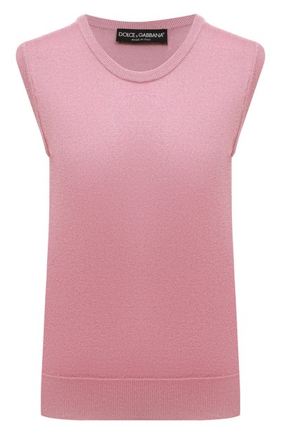 Женский топ из кашемира и вискозы DOLCE & GABBANA, арт. FX620T/JAMW4/0UTLET AW22-23