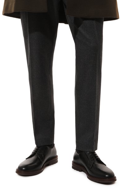 Кожаные дерби BRUNELLO CUCINELLI, арт. MZUNAIX810, фото 3