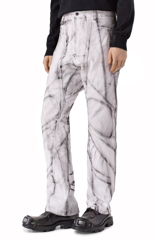 Хлопковые брюки 139Dec PN381-W Серый  PN381-W Фото 3