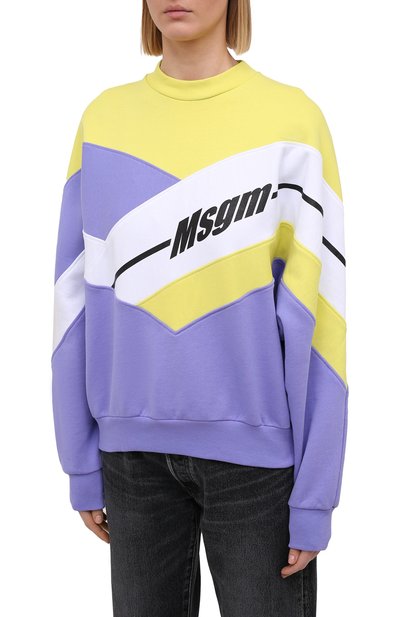 Хлопковый свитшот MSGM, арт. 3041MDM106 217299, фото 3